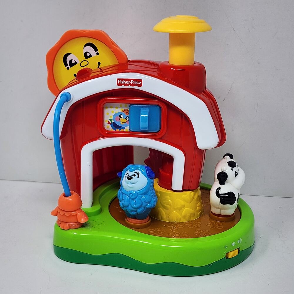 Vintage Kids Toy - Fisher Price Barn Farm